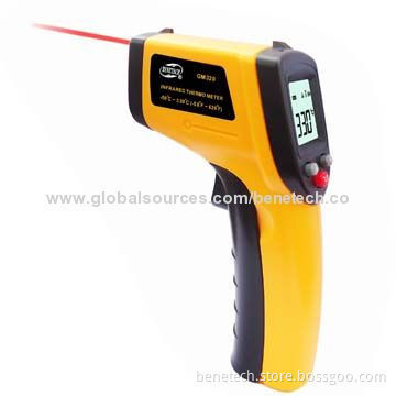 GM320 Non-contact Portable Infrared Thermometer, D:S-12:1, -50~330°C, High-accuracy